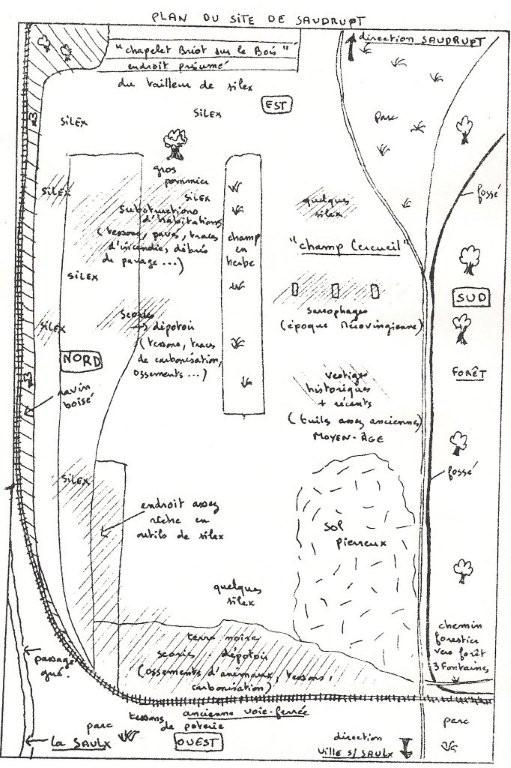 site riche en vestiges historiques et préhistoriques