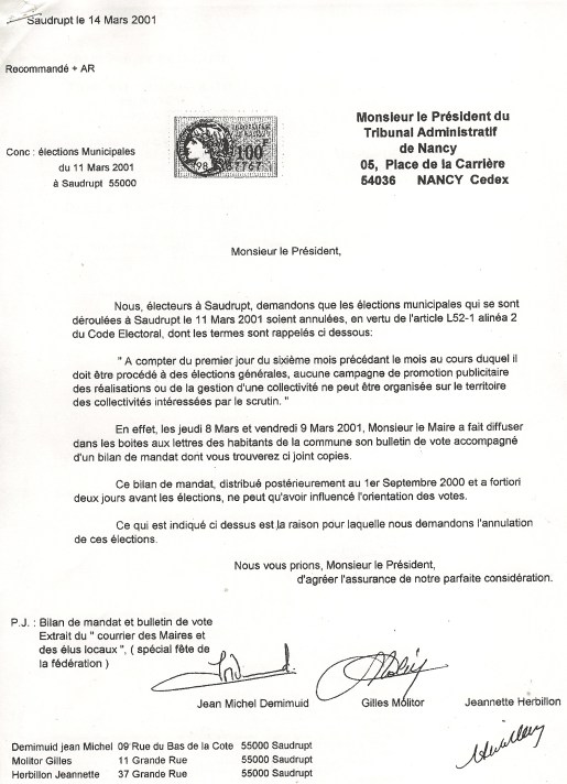 6-lettre au TA Nancy 14 03 2001 (1) &