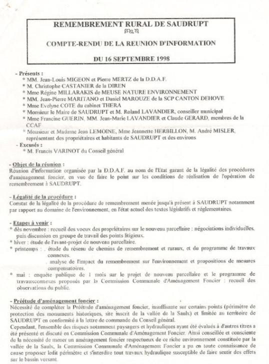 cpte-rendu r-union 16 09 98