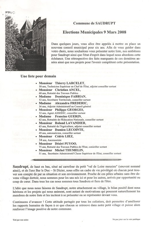 8- 2008 par le conseil municipal sortant (1)
